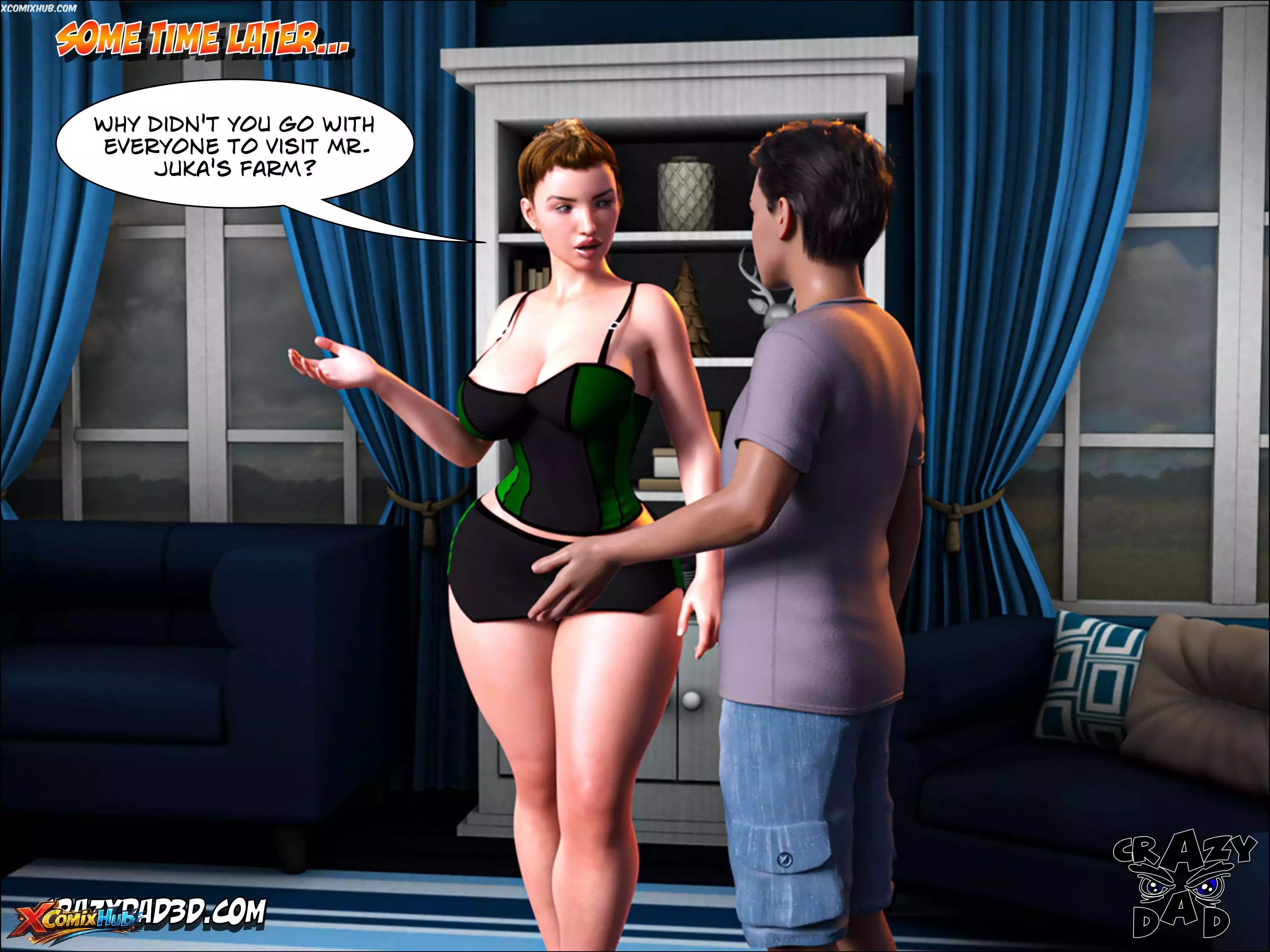 Father In Law At Home Chapter 20 Crazydad3d 017 Comic Page 17